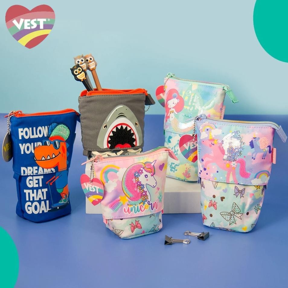 

VEST pencil case kotak pensil slide 2 in1 U2059