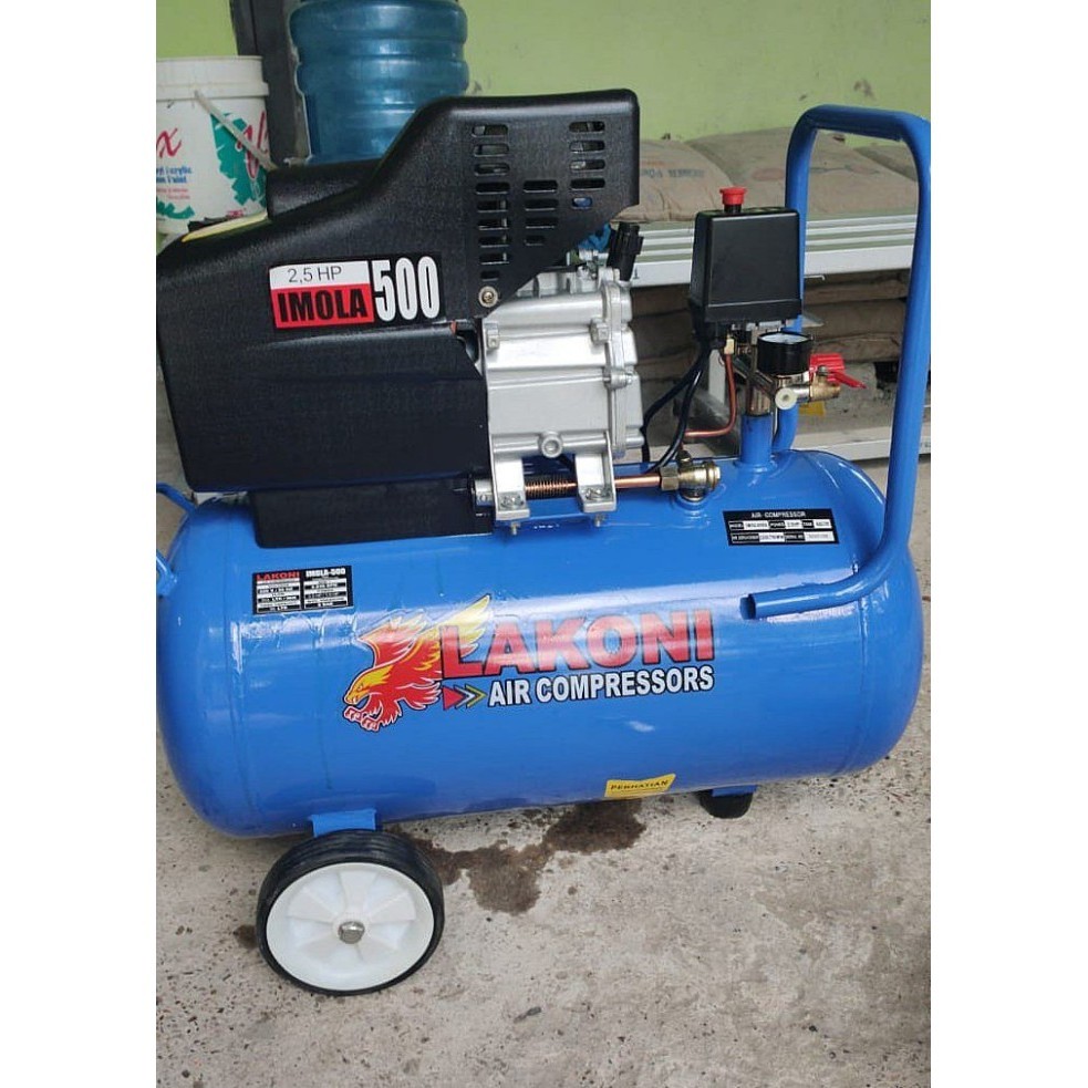 PROMO KOMPRESOR ANGIN 2,5HP LAKONI IMOLA 500 KOMPRESOR LISTRIK 50 LITER #ORIGINAL
