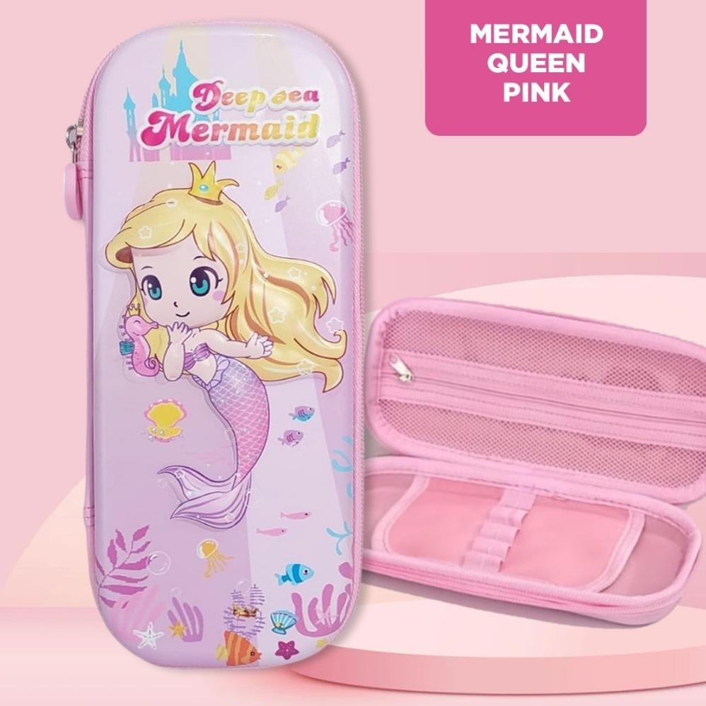 

Tempat Pensil 3D Timbul Kotak Pensil Berkualitas Import Karakter Mermaid Hadiah Ulang Tahun Anak Perempuan