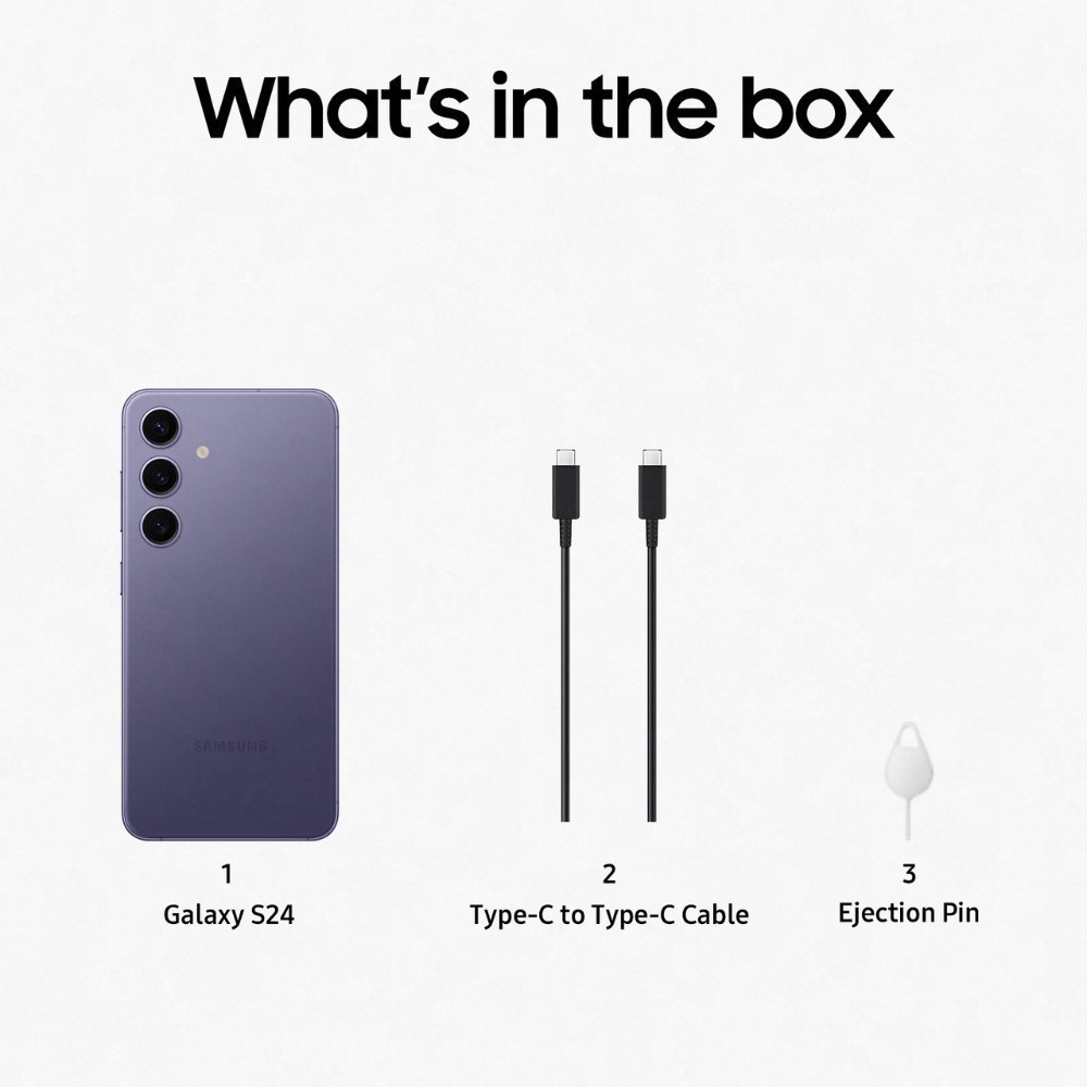 Samsung Galaxy S24 8/512GB - Cobalt Violet, Handphone AI, Smartphone, Kamera 50MP-6