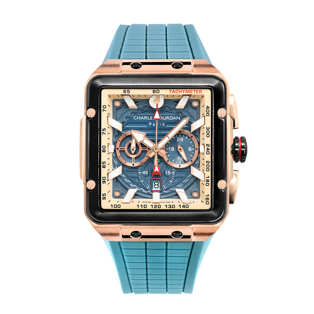 Jam Tangan Pria Charles Jourdan CJ1122-1002C Ludis Square