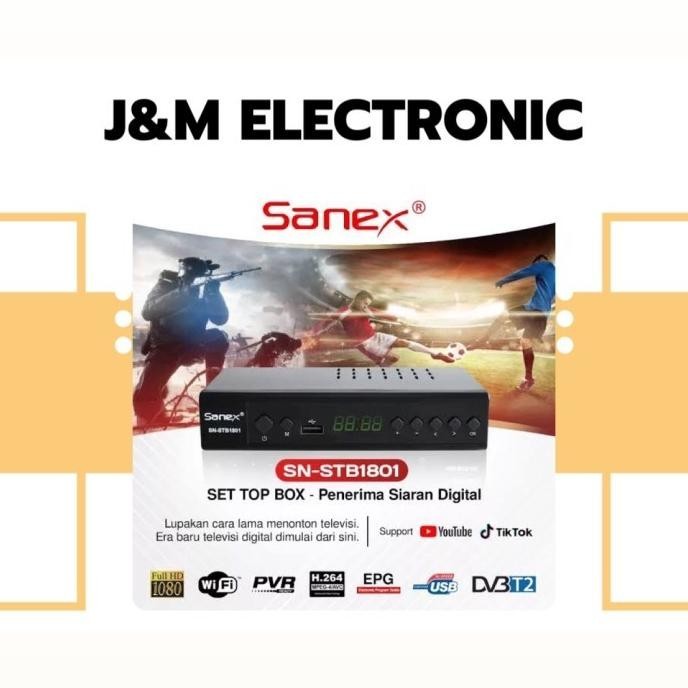 set top box tv digital sanex/1080HD/ set top box sanex SN1801