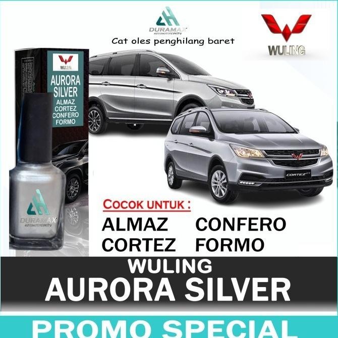 Baru neet CAT OLES AURORA SILVER WULING ALMAZ CONFERO CORTEZ FORMO SILVER KE ABU Ayo Beli