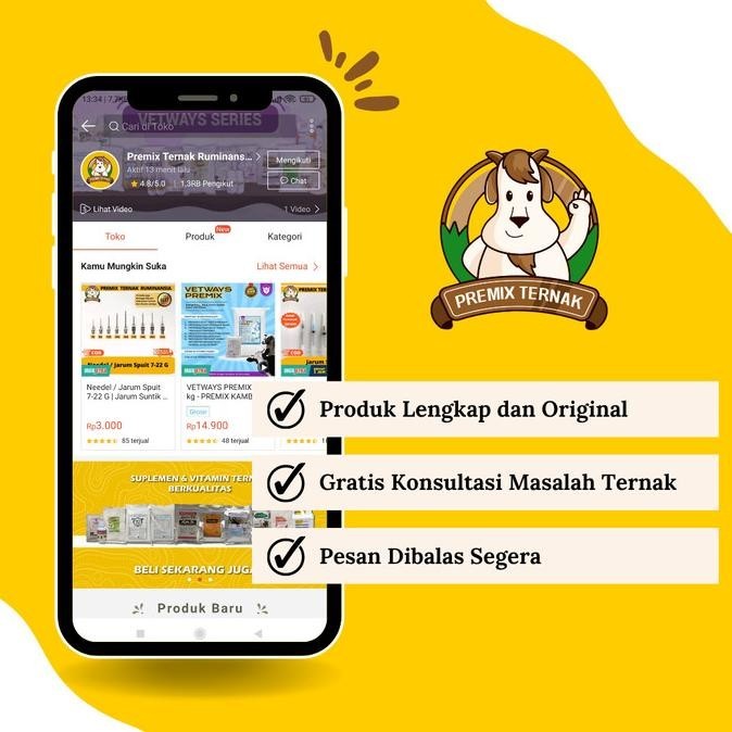 DOT SAPI PEDET PINK TIPE 2 DOT UNTUK PEDET ANAK SAPI BERKUALITAS