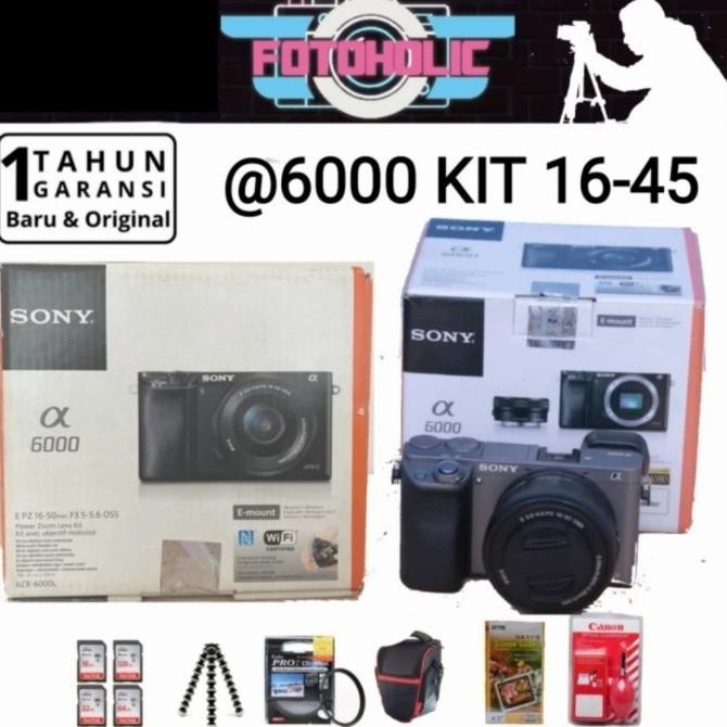 SONY ALPHA A6000 KIT16-50MM OSS /KAMERA SONY A6000 KIT16-50/SONY A6000