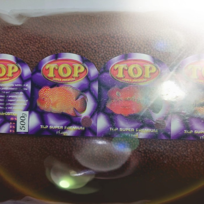 PELLET IKAN / PELET LOUHAN TOP SUPER PREMIUM 500GR ORIGINAL THAILAND
