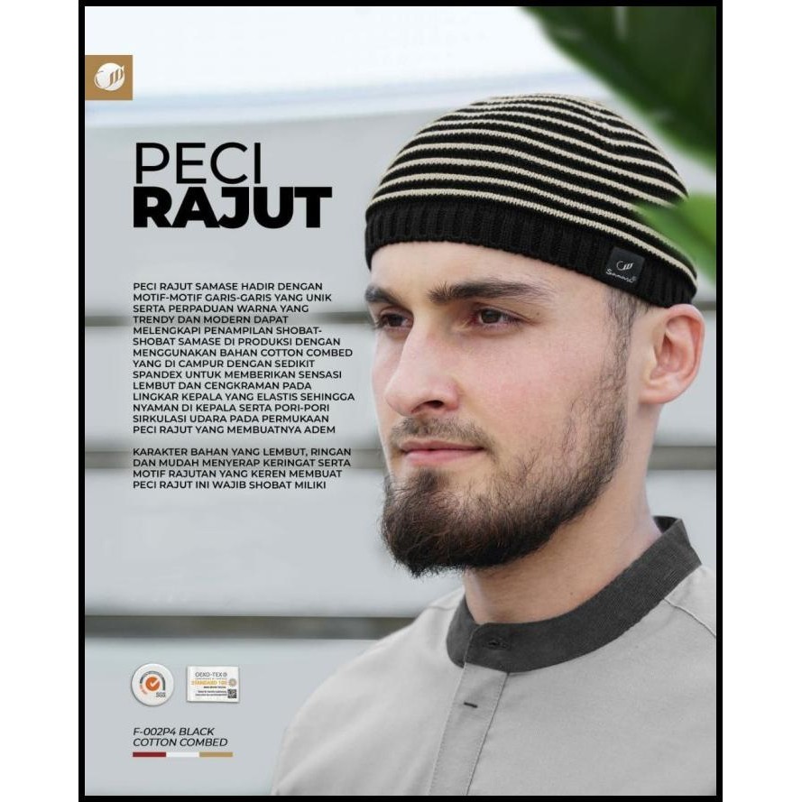 SAMASE ORIGINAL - PECI RAJUT F002P - COTTON COMBED