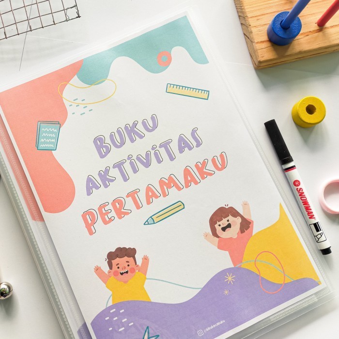 

buku aktivitas Pertamaku anak