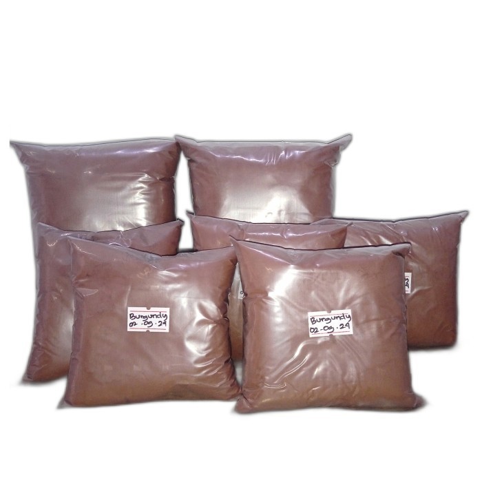 

tulip burgundy coklat bubuk repack K01