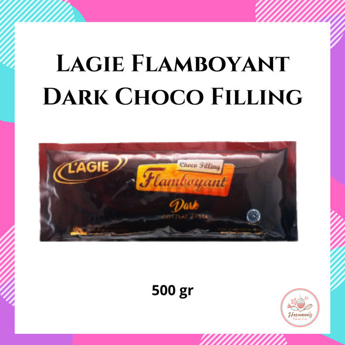 

Lagie Flamboyant Dark Choco Filling 500gr K01