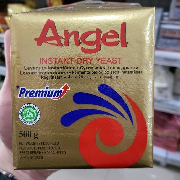 

ANGEL Instant Dry Yeast 500 g GOLD / Angel Ragi Instant GOLD PREMIUM K01