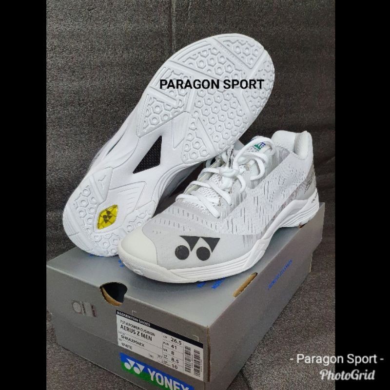 Sepatu Badminton Yonex Aerus Z men/ aerus/ aerus z/White / ORIGINAL