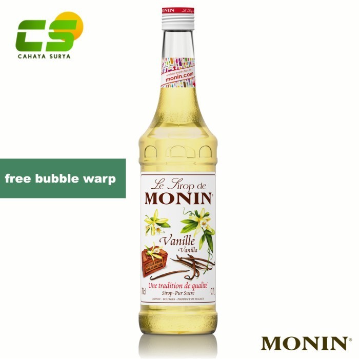 

Monin Syrup/Sirup - Vanila Syrup 700 Ml