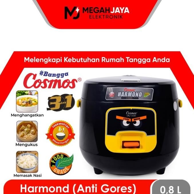 COSMOS RICE COOKER / MAGIC COM CRJ 6601 / CRJ-6601 (0,8 LITER)