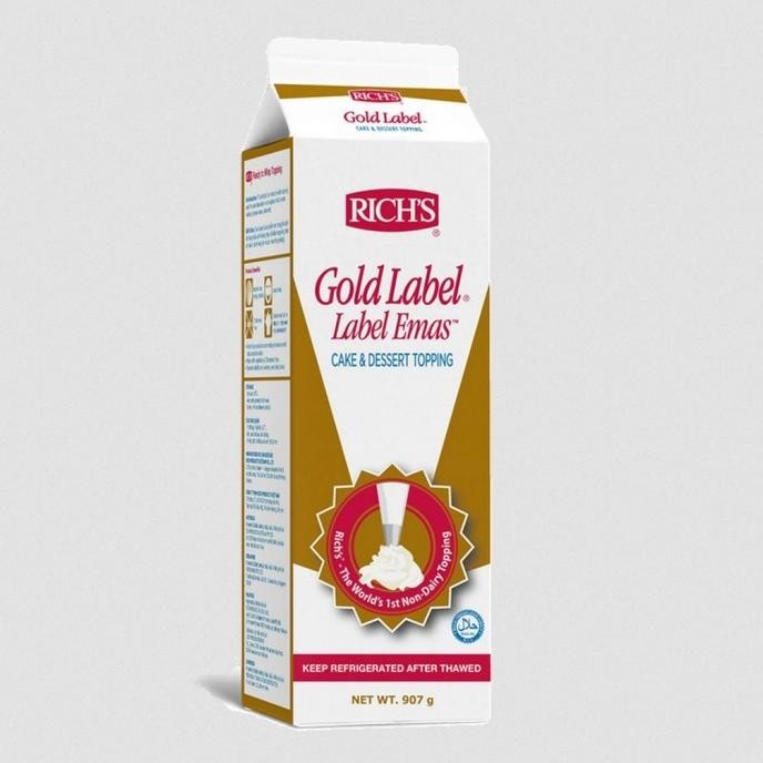 

Rich Richs Gold Label Whipping Cream Cair 907 Gram