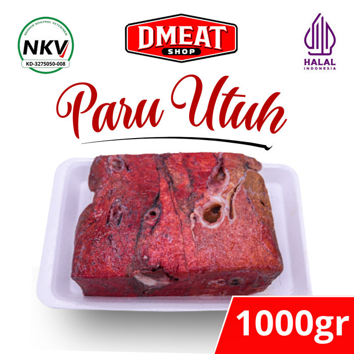 

Paru Sapi Utuh 500gr