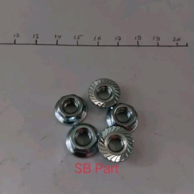 Mur Topi 10 M6 Flange Nut