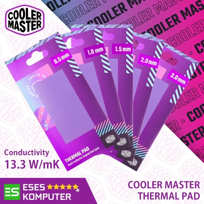 THERMAL PAD COOLER MASTER THERMAL PAD 13.3W/MK THERMAL CONDUCTIVITY