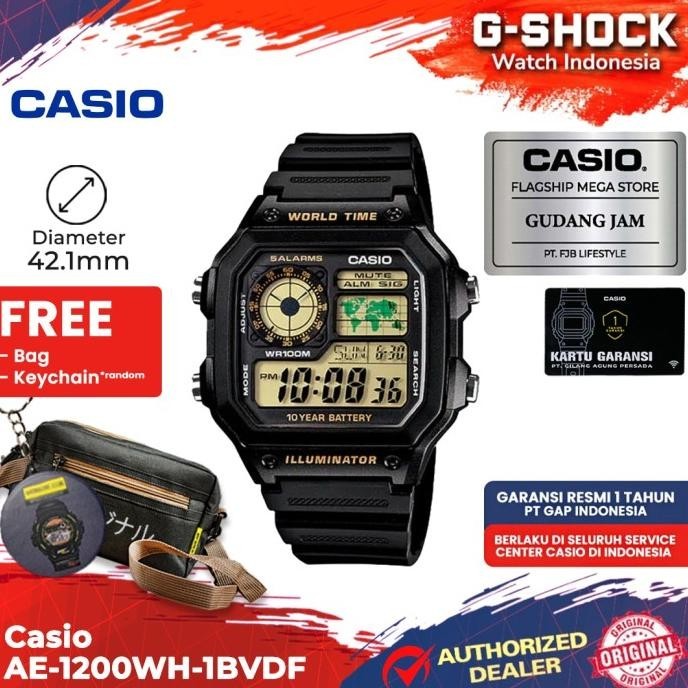 Casio General AE-1200WH-1BVDF AE-1200WH AE-1200 AE1200WH AE 1200WH