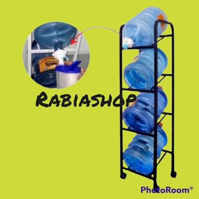 RAK GALON 4 SUSUN MURAH