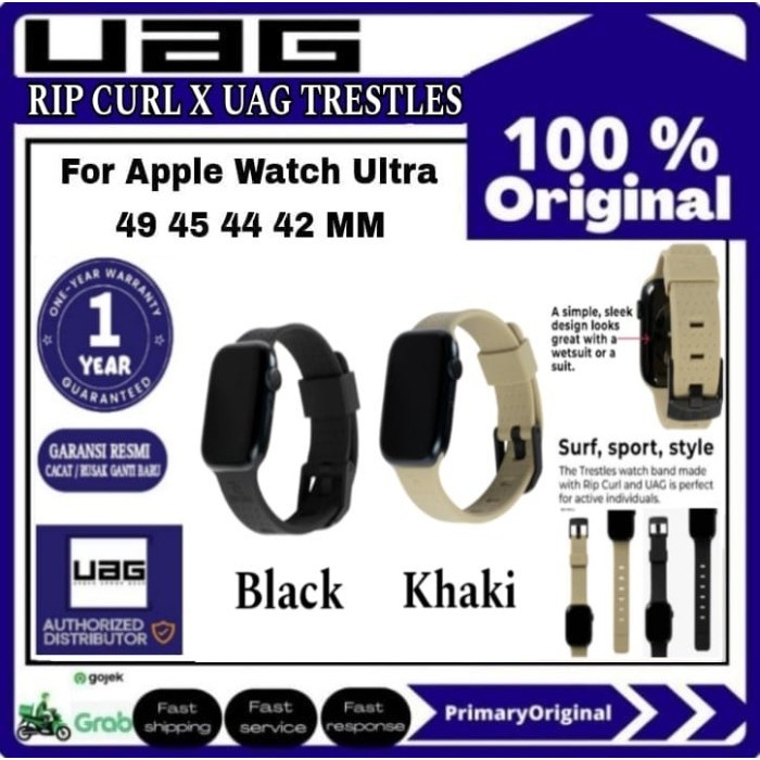 UAG Strap Apple Watch Ultra 49 MM 8 / 7 45 MM UAG Rip Curl Trestles Strap - Primary Focuss