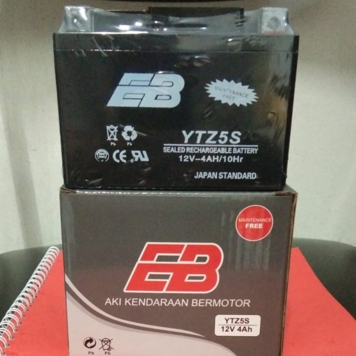 Aki Kering Motor Eb Gtz5S