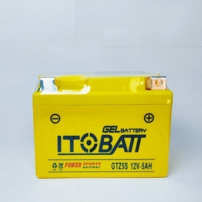 Aki Motor Mx King 150 Xabre Itobatt Gtz5S Mf Aki Kering Gel