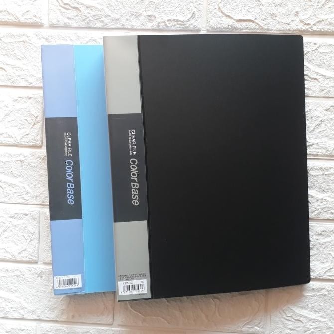 

KING JIM Clear File Color Base No 132-3C A4-S 60 Pockets