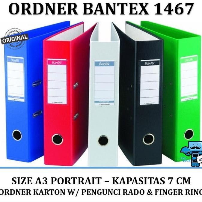 

Ordner Bantex 1467 (original) - Ukuran A3 Portrait