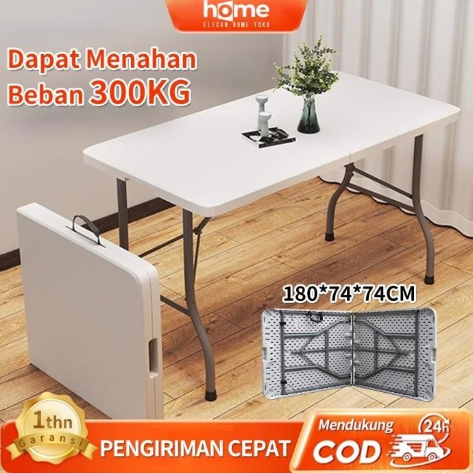 Meja lipat outdoor meja Meja Lipat Panjang Meja Portable Meja Makan