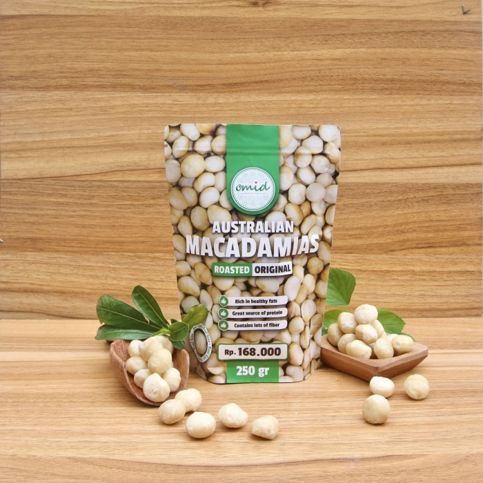 

Roasted Macadamia Nuts (Kacang Macadamia Panggang) 250Gr