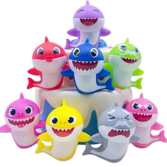 Topper Figure Toys / Mainan Anak Baby Shark Topper Kue Tart