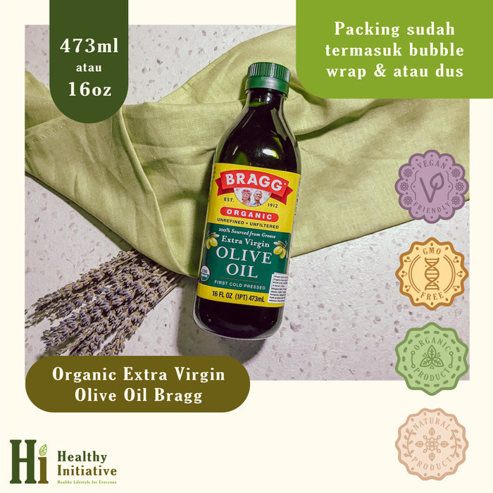 

Bragg Organic Extra Virgin Olive Oil 473 Ml / 16 Oz