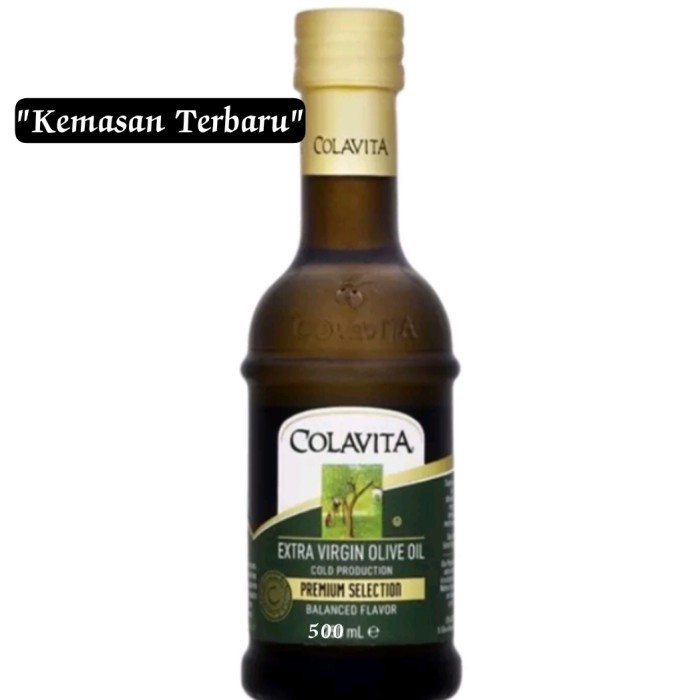 

Colavita Extra Virgin Olive Oil Cold Production 500Ml Minyak Zaitun