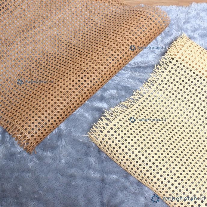 

Anyaman Rotan Lembaran Sintetis 45 cm | Webbing Kembang Tanjung | Ckt LS01