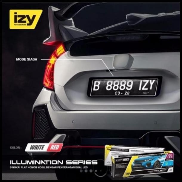 DUDUKAN PLAT NOMOR LAMPU MICA PLAT NOMOR LAMPU MOBIL UNIVERSAL