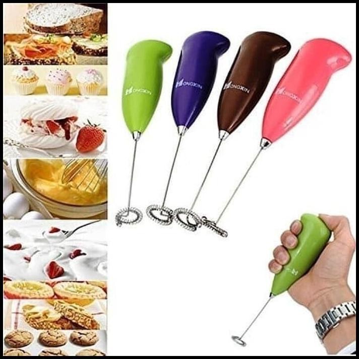 HAND MIXER ELEKTRIK MINI/PENGOCOK KOPI DALGONA/PENGOCOK TELUR ELEKTRIK