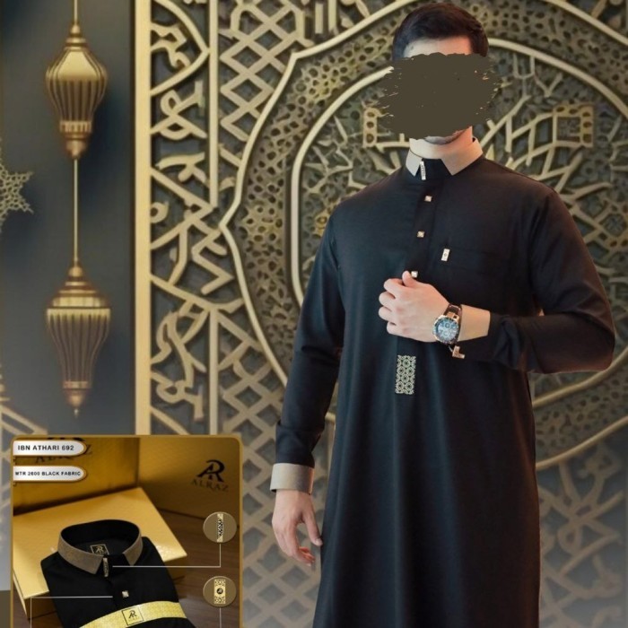 Jubah Wool Alraz Woll Premium Al Raz Wol