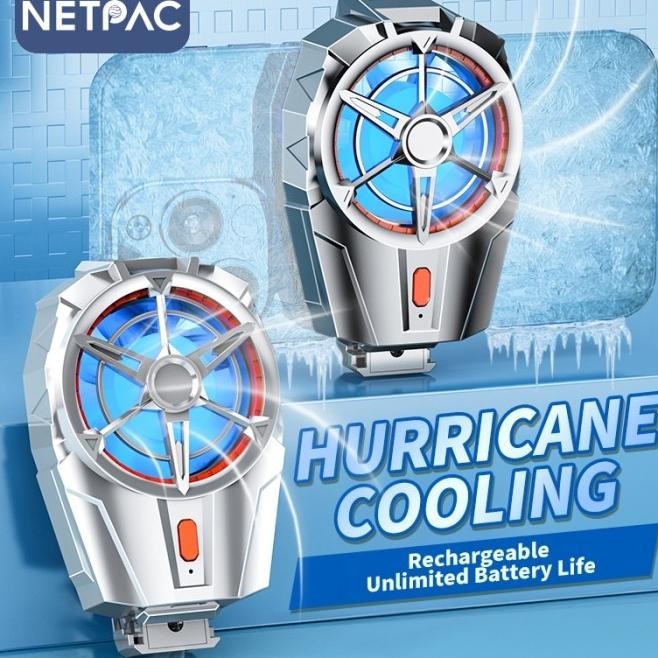 Fancooler X52 Built-In Battery Radiator Pendingin Hp Funcooler Netpac Hankarezo