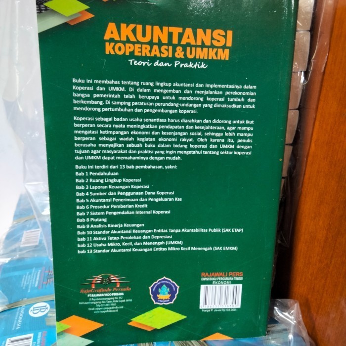 

Buku Akuntansi Koperasi Dan Umkm