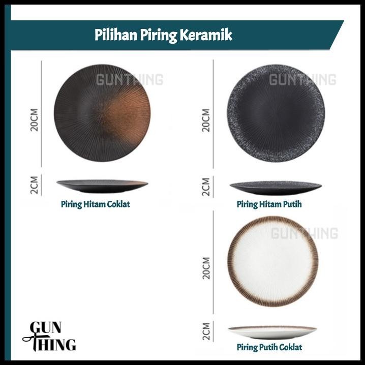 SET ALAT MAKAN PREMIUM + PIRING KERAMIK - SET ALAT MAKAN MEWAH