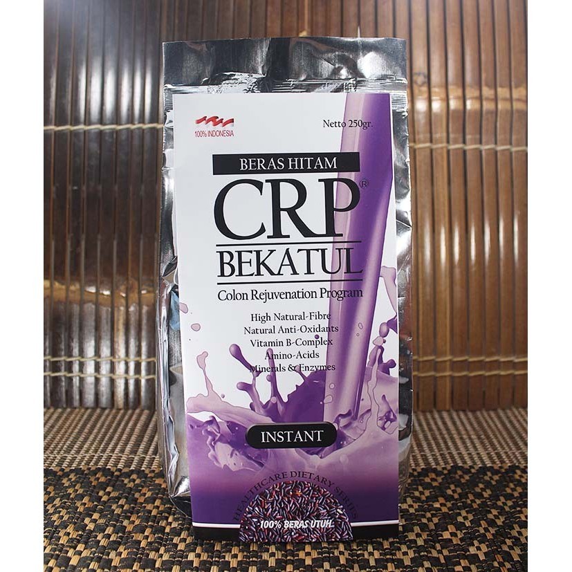 

Beras Hitam CRP Bekatul / Makanan Kesehatan / Suplemen Diet