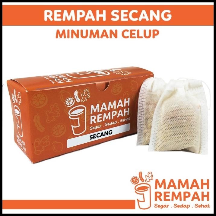 

TERBARU TEH CELUP REMPAH JAMU SECANG MINUMAN KESEHATAN HERBAL ASLI KEMASAN !!!