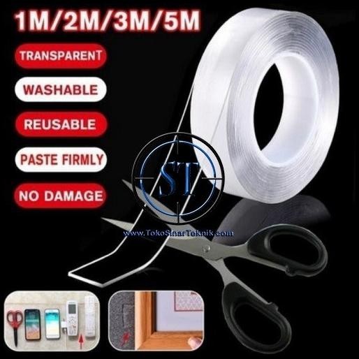 

GRATIS ONGKIR DOUBLE TAPE TRANSPARAN 3CM ISOLASI BENING TAHAN AIR NO TRACE WASHABLE !