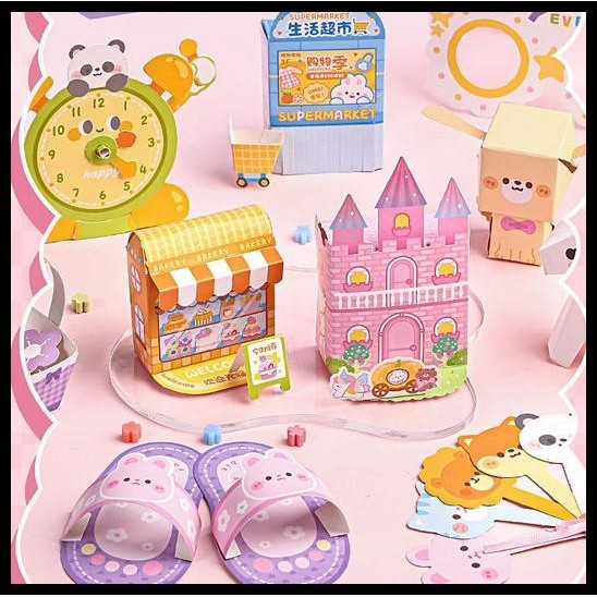 

DISKON KERTAS LIPAT ORIGAMI 3D KARTUN ANIMAL MAINAN DIY EDUKASI ANAK 20 MOTIF !!!