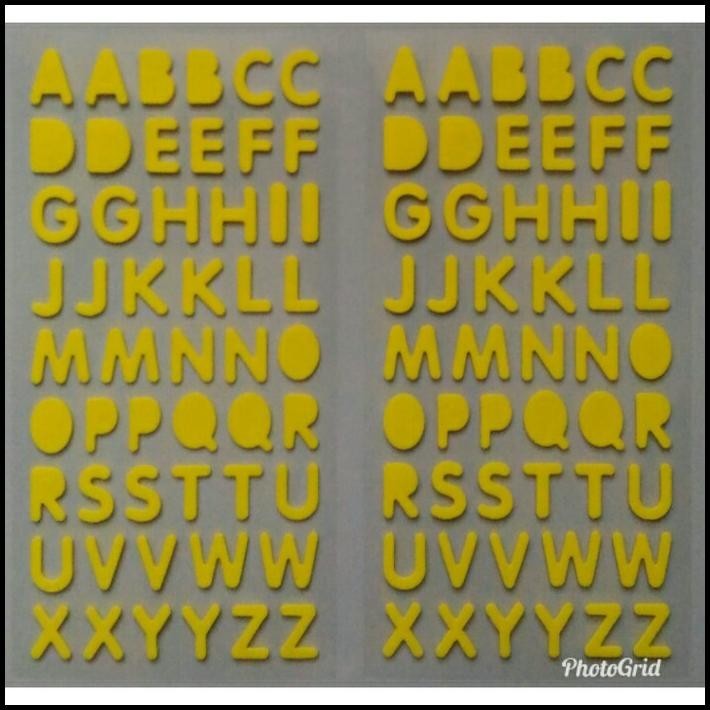 

HOT DEAL STICKER STIKER ANAK EDUKATIF TIMBUL SPONS SPONGE ABJAD ( 2 PCS ) !!!!!!!