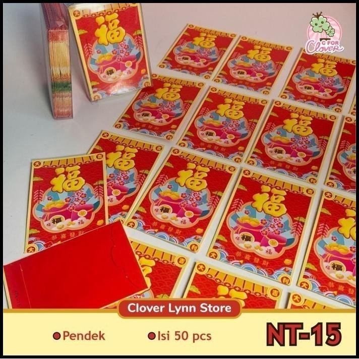 

TERMURAH ANGPAO IMLEK ISI 50 PCS HONGPAO DRAGON LUCU MURAH PREMIUM TEBAL !!