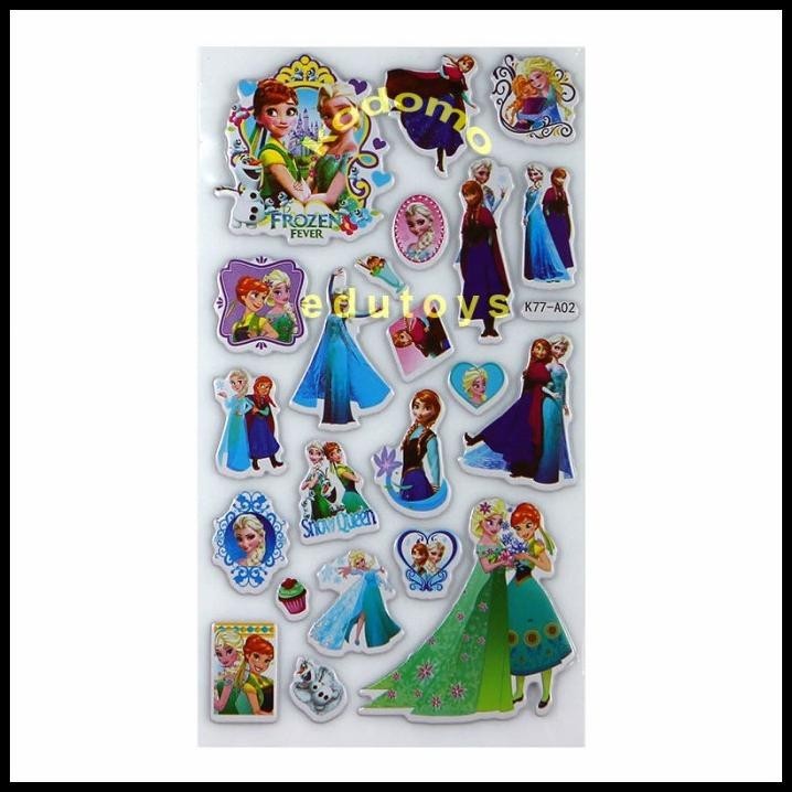 

GRATIS ONGKIR STICKER STIKER ANAK TIMBUL KARAKTER FROZEN 2855 !!!!!!!