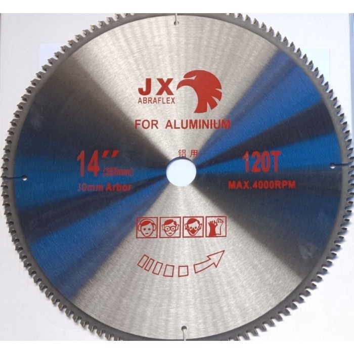 Mata Gerinda Gergaji Potong Kayu Merek Jx 14 Inch 120T