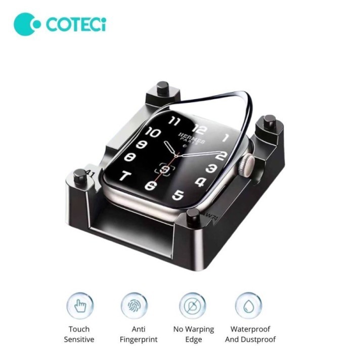 ANTI GORES APPLE WATCH 9 8 7 6 5 SE POLYMER PMMA SCREEN GUARD IWATCH 9